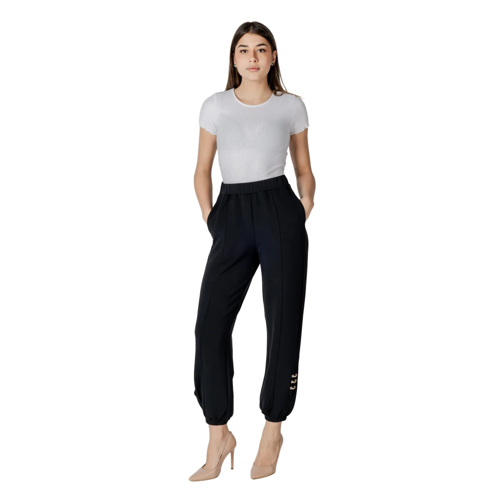 Liu Jo Sportieve Modal Mix Damesbroek Black Dames