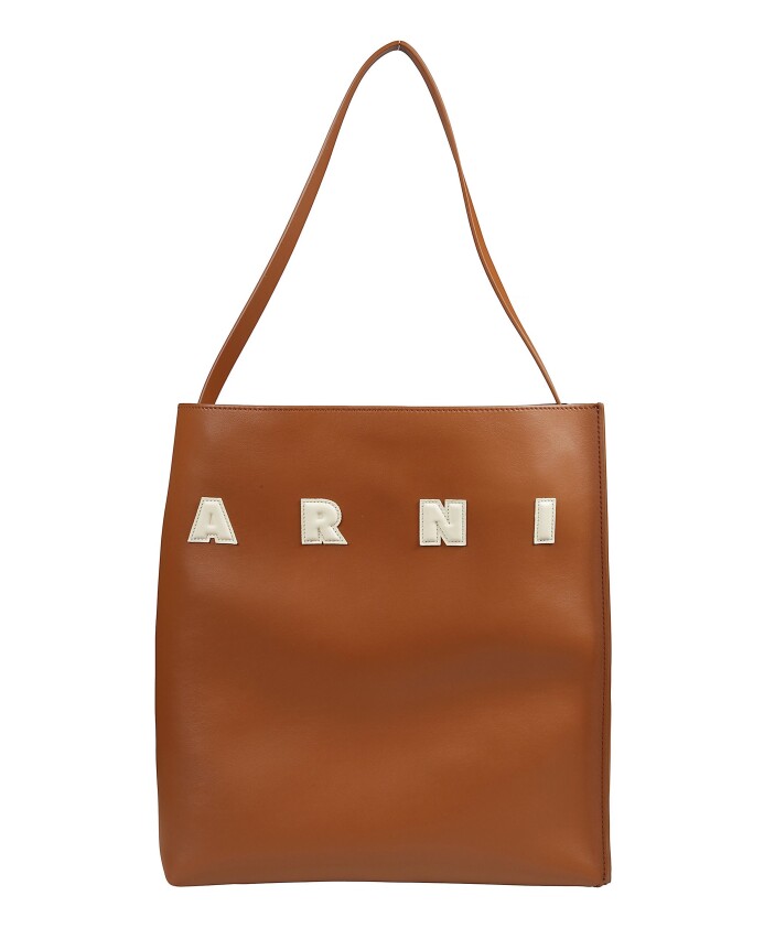 brown-leather-shoulder-bag-with-embossed-lettering
