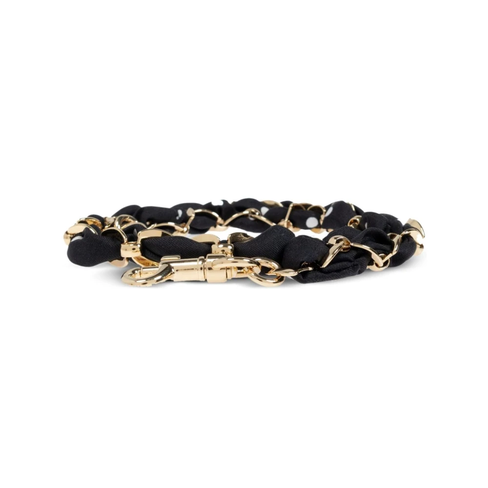 Dolce & Gabbana Gouden gestippelde handtas White Dames