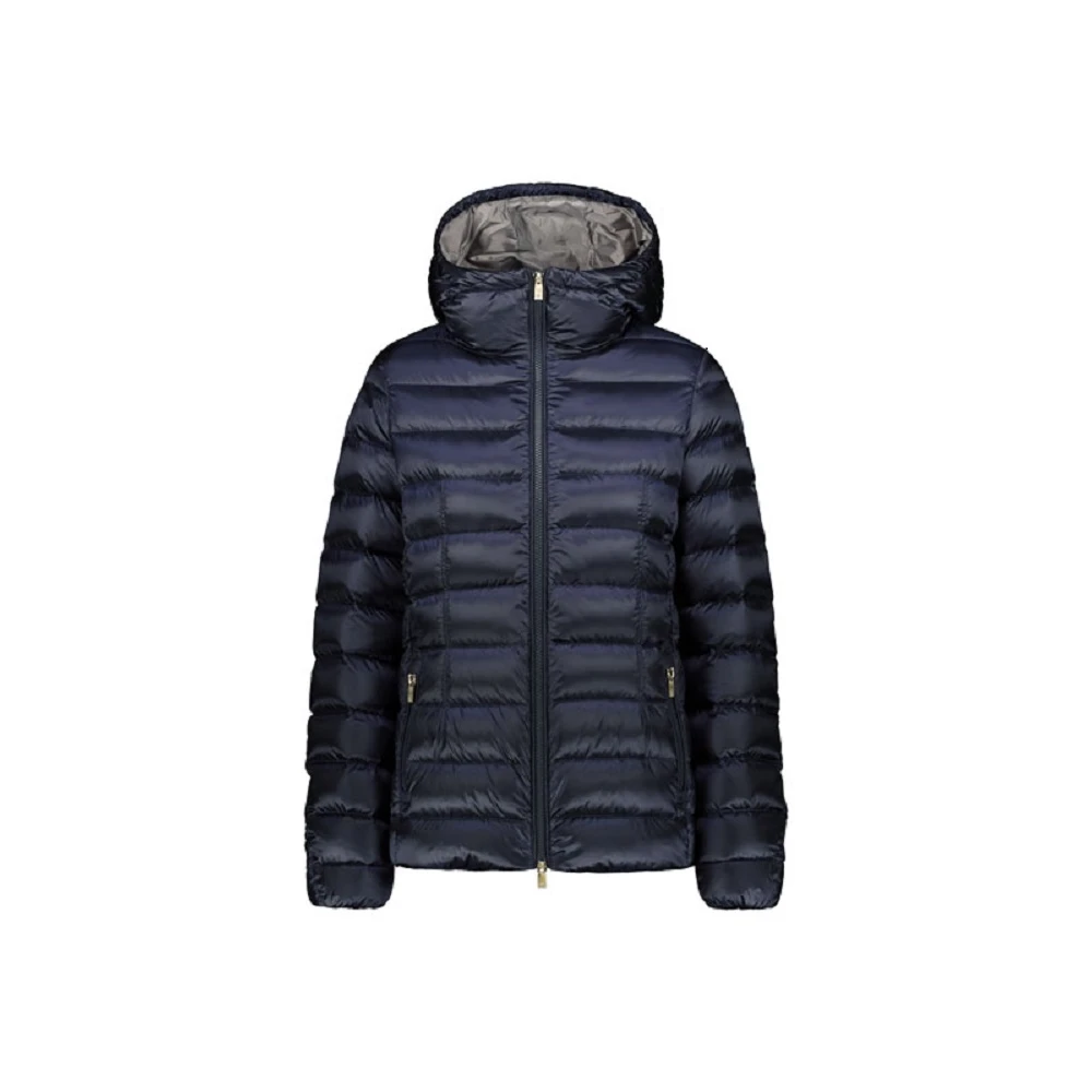 Ciesse Piumini Gewatteerde Jas met Capuchon Blue Dames