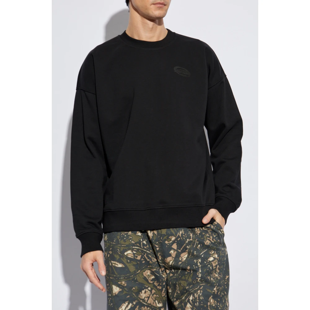 Diesel Sweatshirt S-Rob-R2 Black Heren
