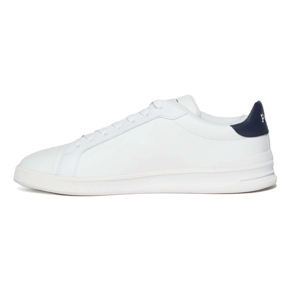 Polo Ralph Lauren Witte leren sneakers GRT CT II White Heren