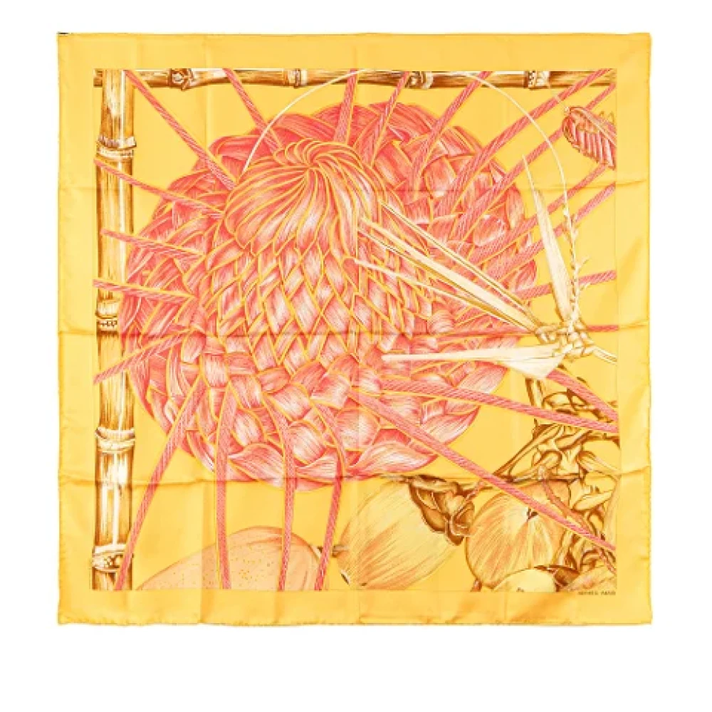 Pre-owned > Pre-owned Accessories > Pre-owned Scarves - - Hermès Vintage - Modalova