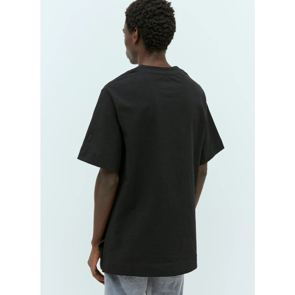 Jil Sander T-Shirts Black Heren