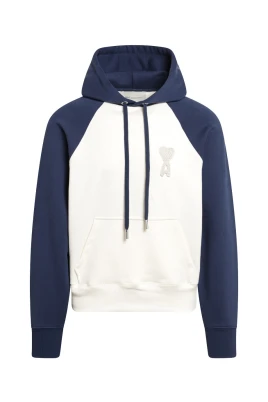 BOXY FIT HOODIE MED LOGO STICKAD PATCH