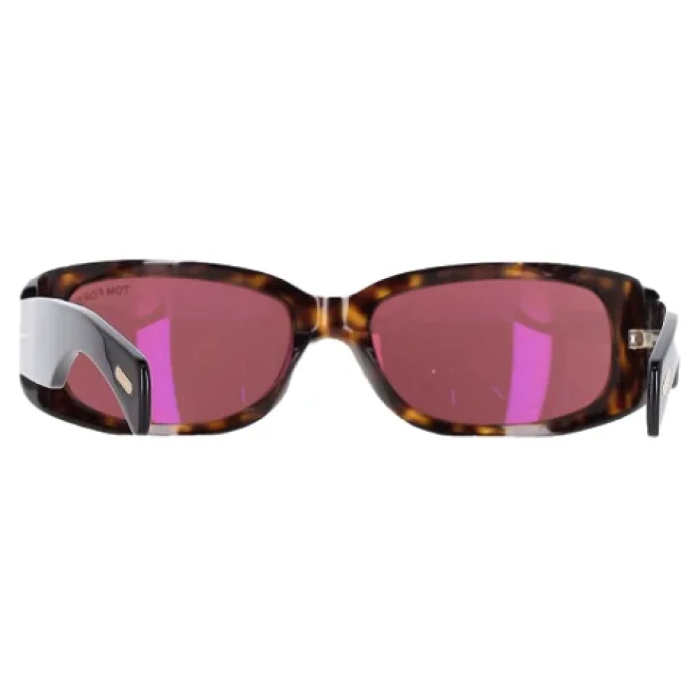 Tom Ford Pre-owned Plastic sunglasses Brown Dames