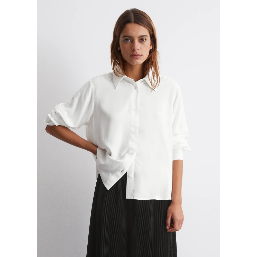 Marc O'Polo Relaxte blouse White Dames