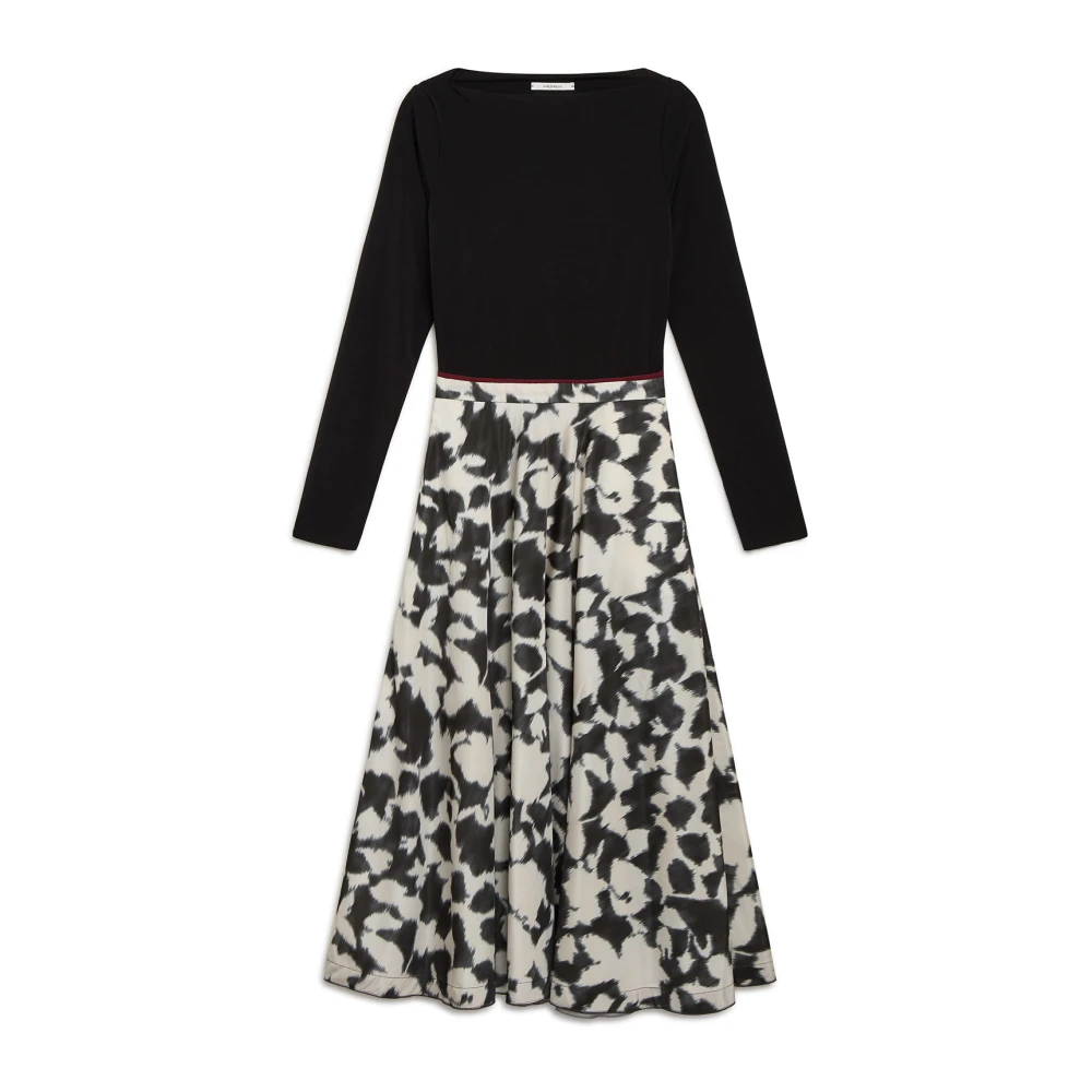 Maliparmi Foliage Chiné Jurk Multicolor Dames
