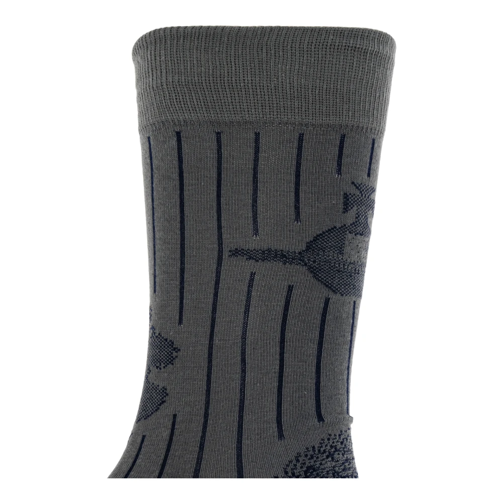 Vivienne Westwood Sokken met logo Gray Heren
