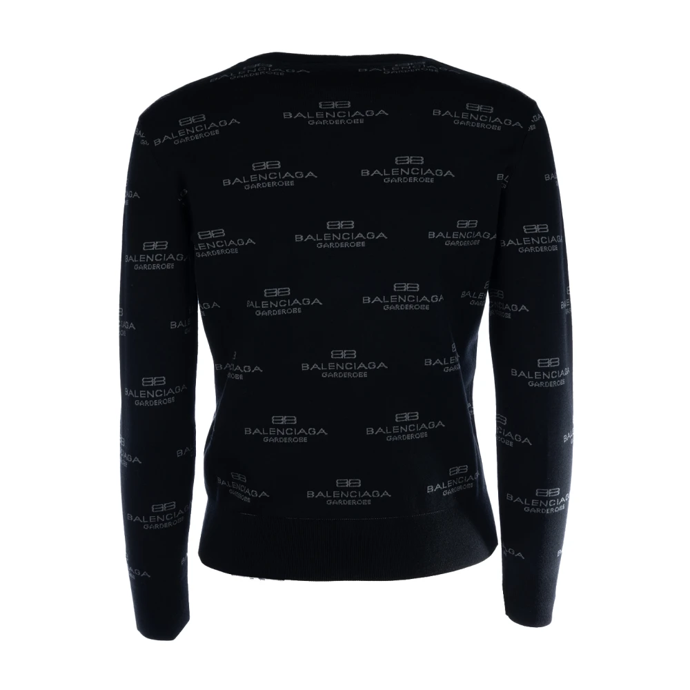 Balenciaga Stijlvolle Gebreide Collectie Black Dames