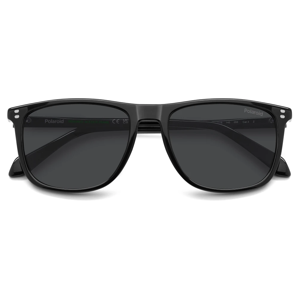Polaroid Unisex Black Pld 4202/S/X Sunglasses - Sunglasses - 55 Mm - Accessories