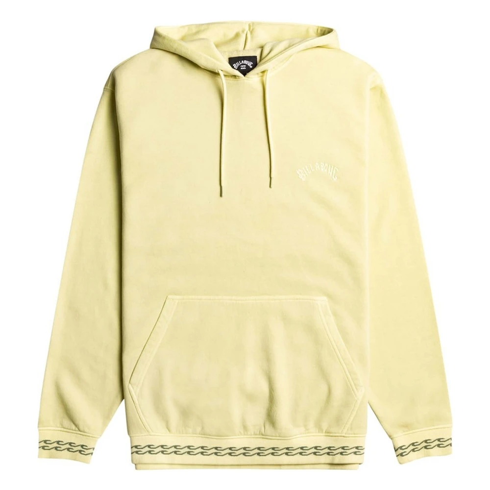 Billabong Wave Washed Otlr Hoodie Yellow Heren