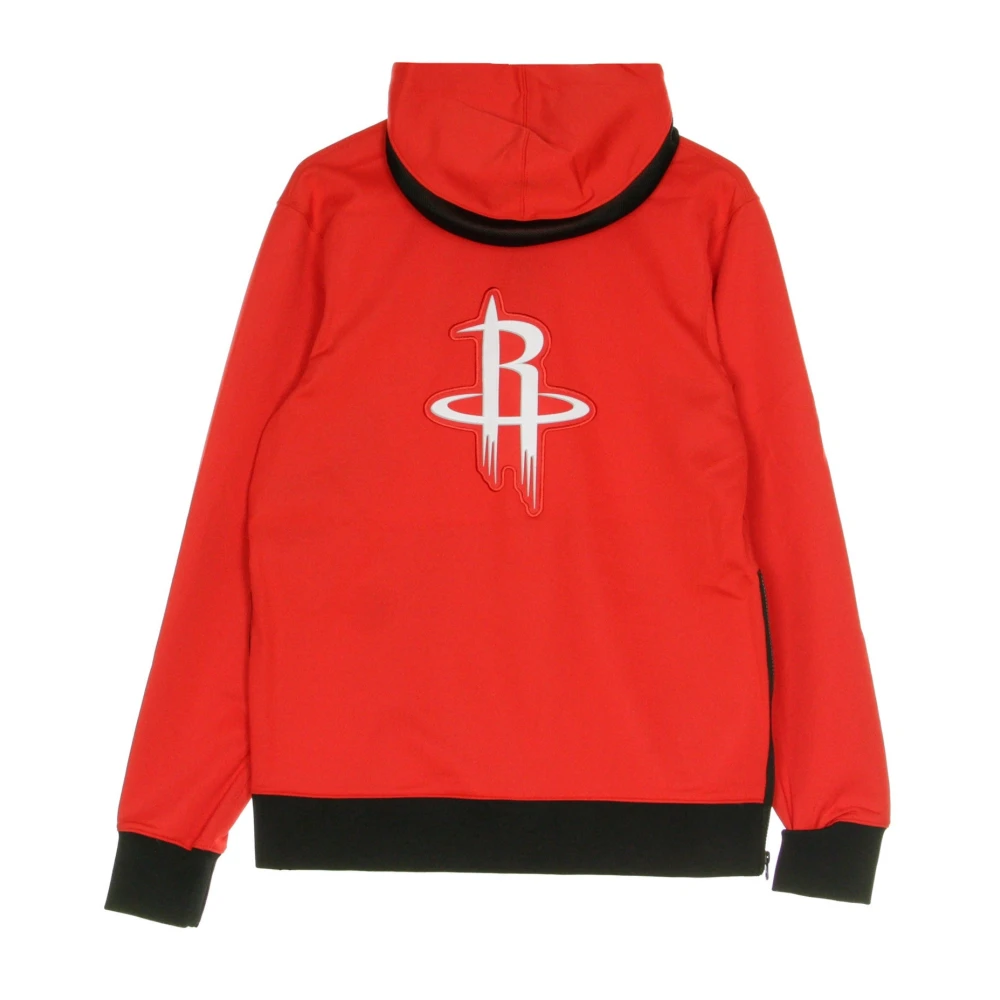Nike Flex Showtime Lichtgewicht Zip Hoodie Rood Zwart Wit Red Heren