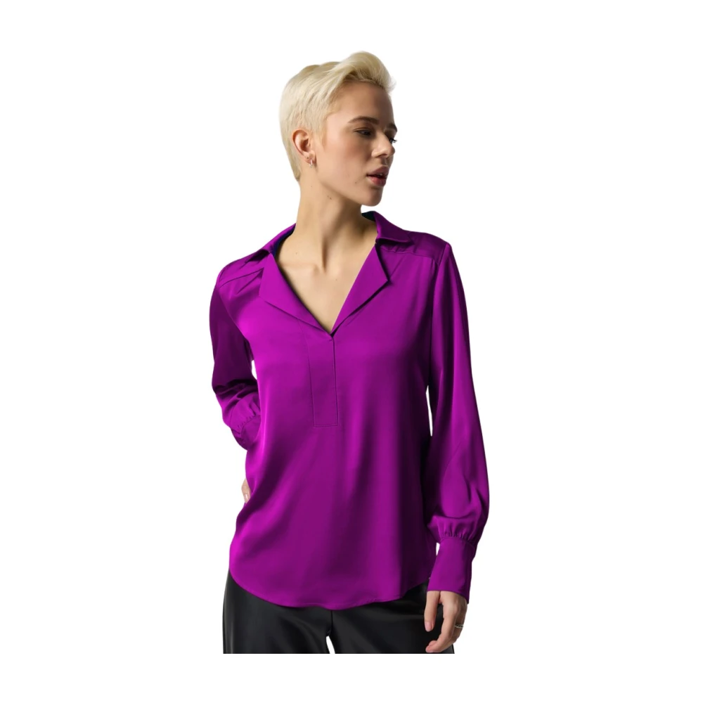 Joseph Ribkoff Klassieke blouse met lange mouwen Purple Dames