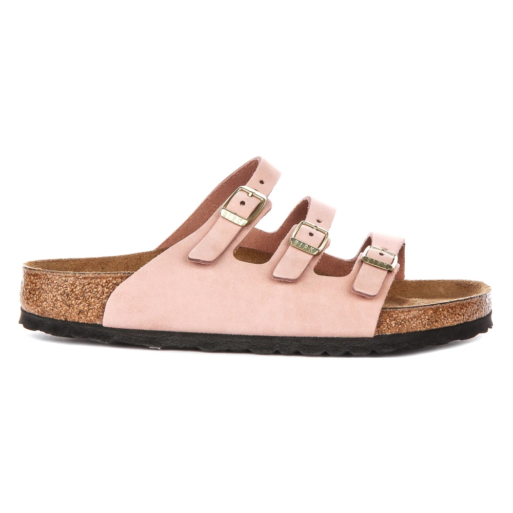 Birkenstock Men's Pink Sliders, 5 Uk, Florida Fresh Regular Fit