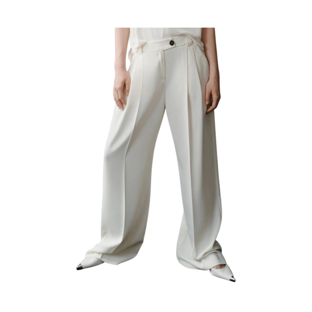 Trousers > Wide Trousers - - Marella - Modalova