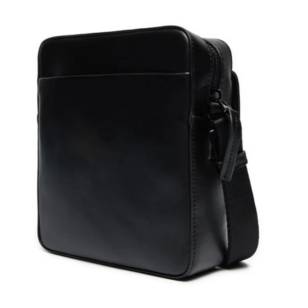 Calvin Klein Verticale Lijnen Reporter Tas Black Heren