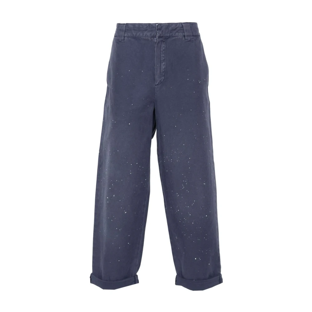 Golden Goose Chino Skate Efrem Broek Blue Heren