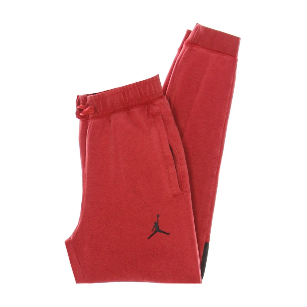 Jordan Lichtgewicht trainingsbroek met manchetten Red Heren