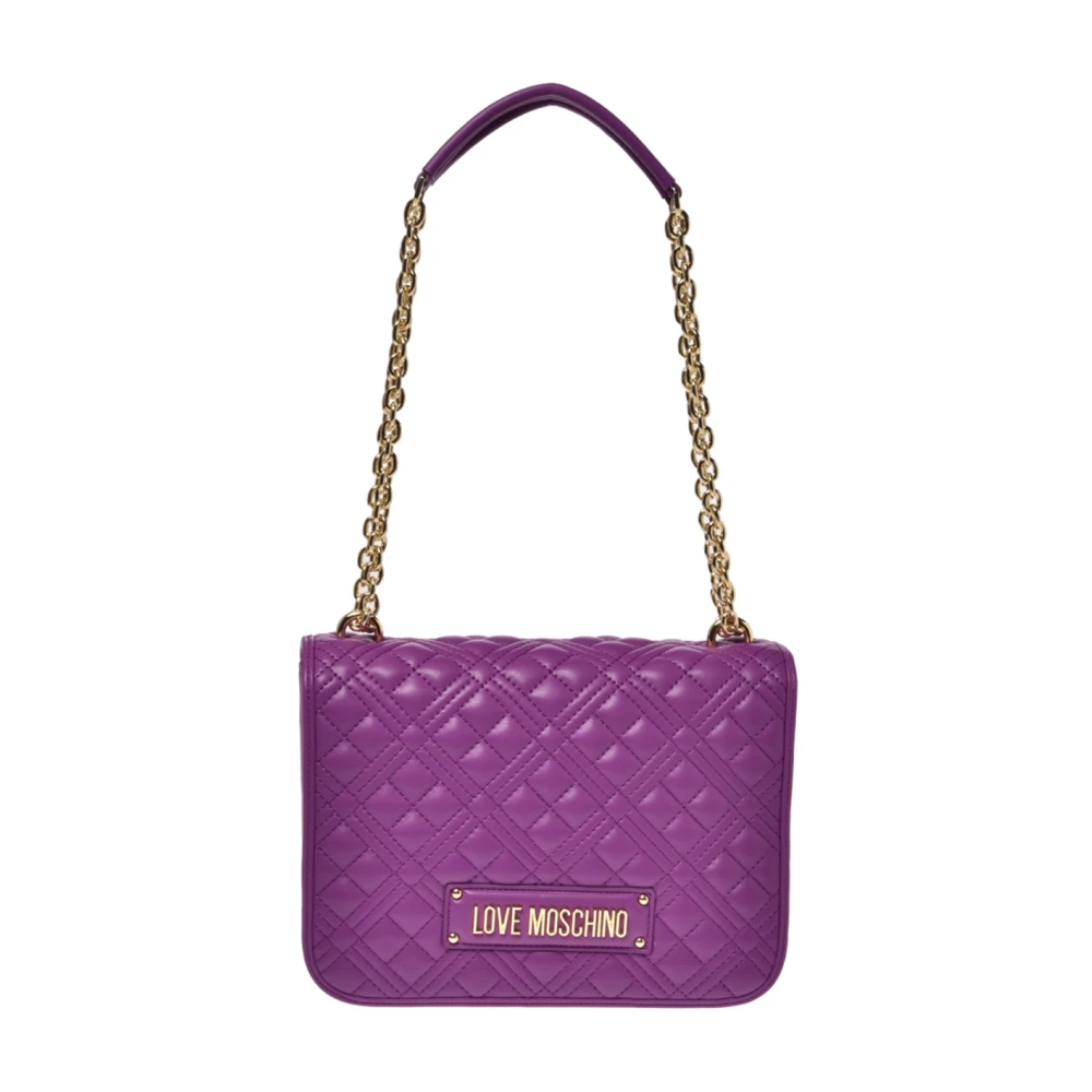 Love Moschino Paarse Modetassen voor Vrouwen Purple Dames