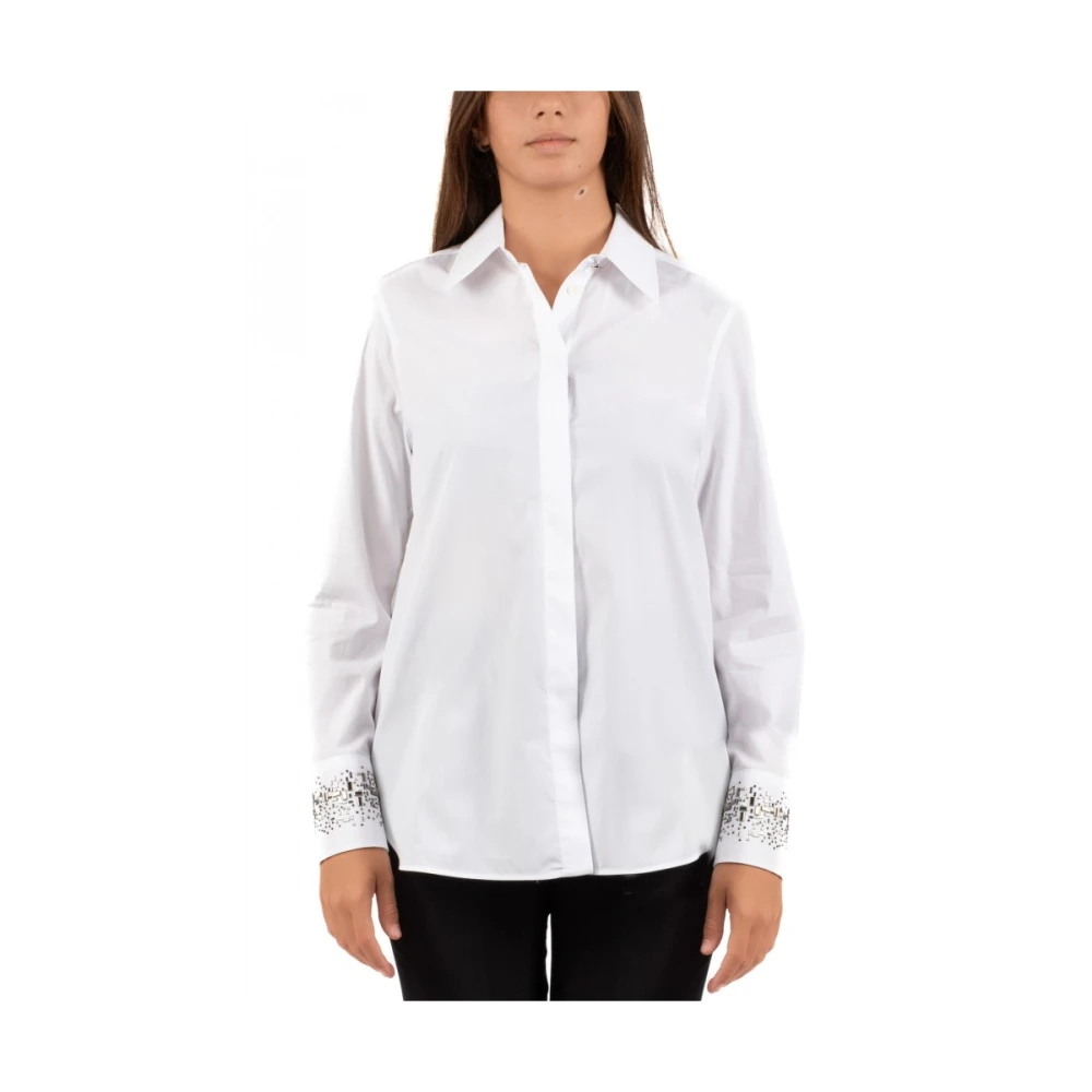 Max Mara Studio Elegante Blouse voor Vrouwen White Dames