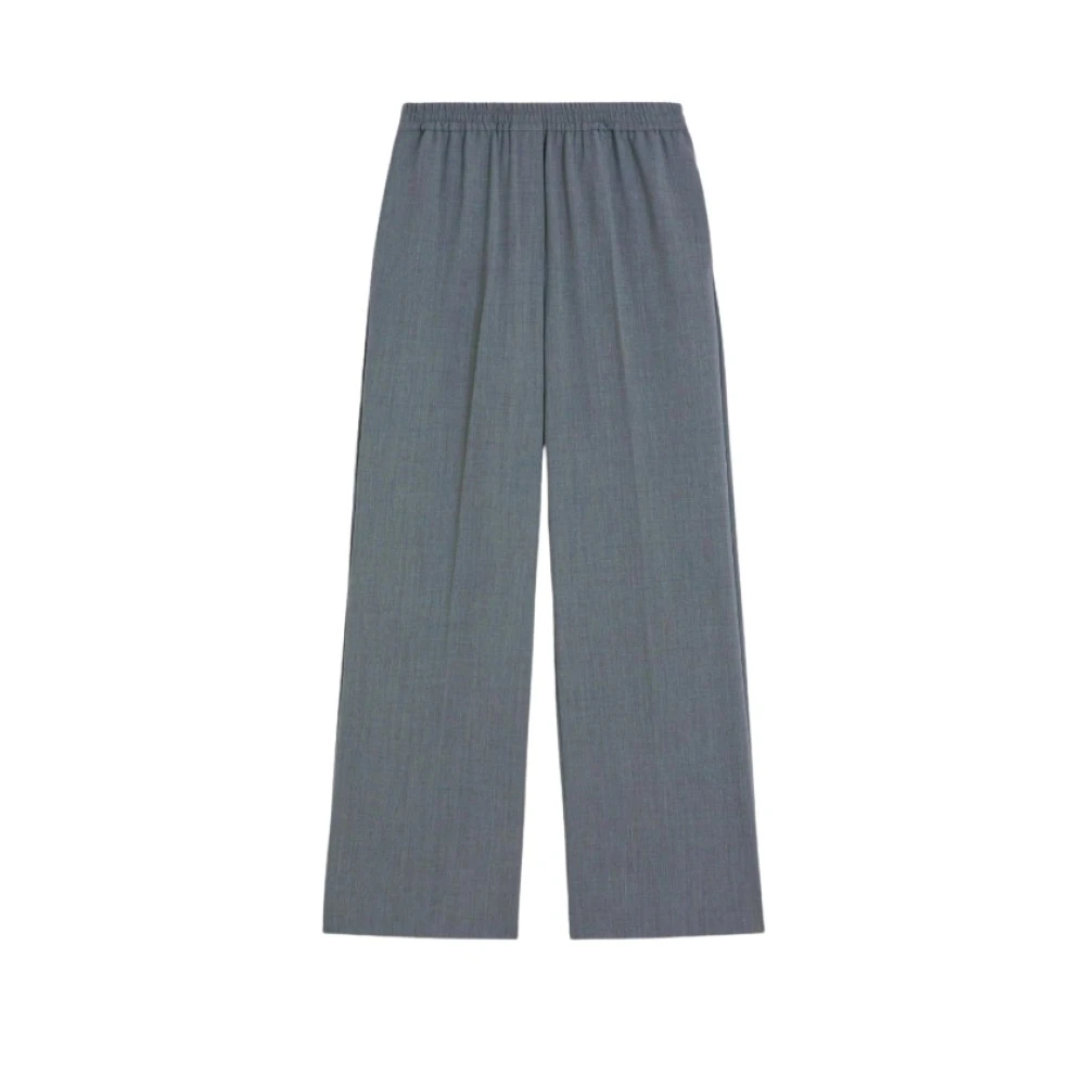 Weekend Max Mara Women's Gray Petra Trousers