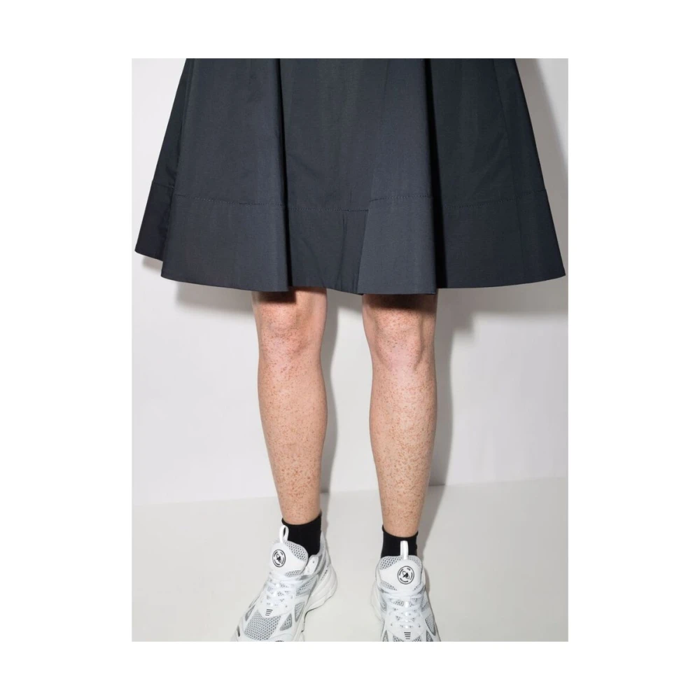 Staud Zwarte Katoenen Vierkante Hals Jurk Black Dames