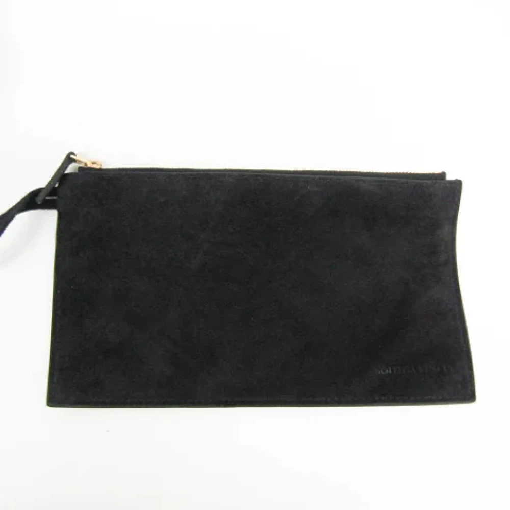 Bottega Veneta Vintage Pre-owned Canvas bottega-veneta-bags Black Dames