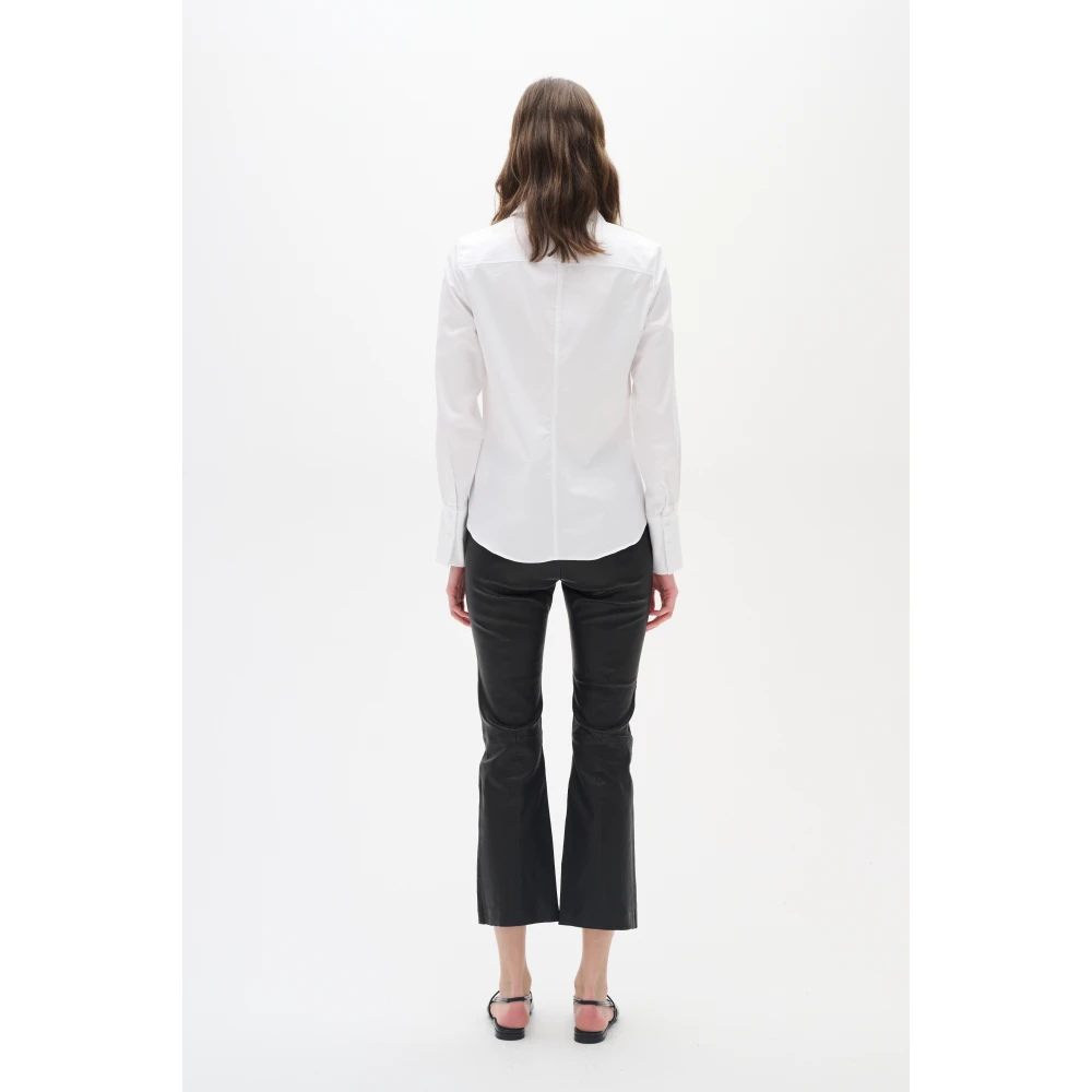 InWear Witte Stretch Shirt Cally IW White Dames