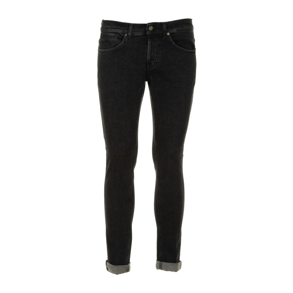 Dondup Zwarte George Jeans Black Heren