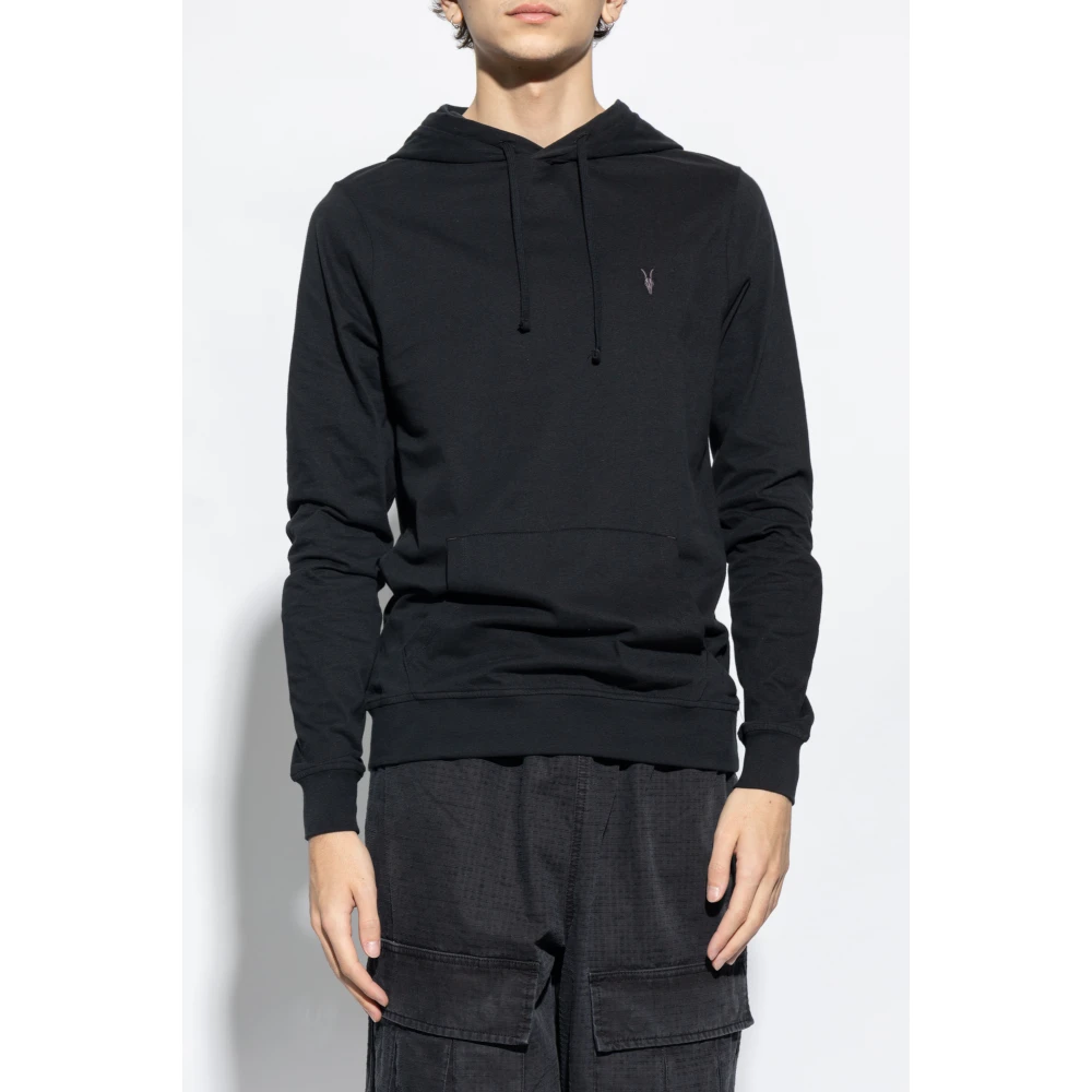 AllSaints Brace hoodie Black Heren
