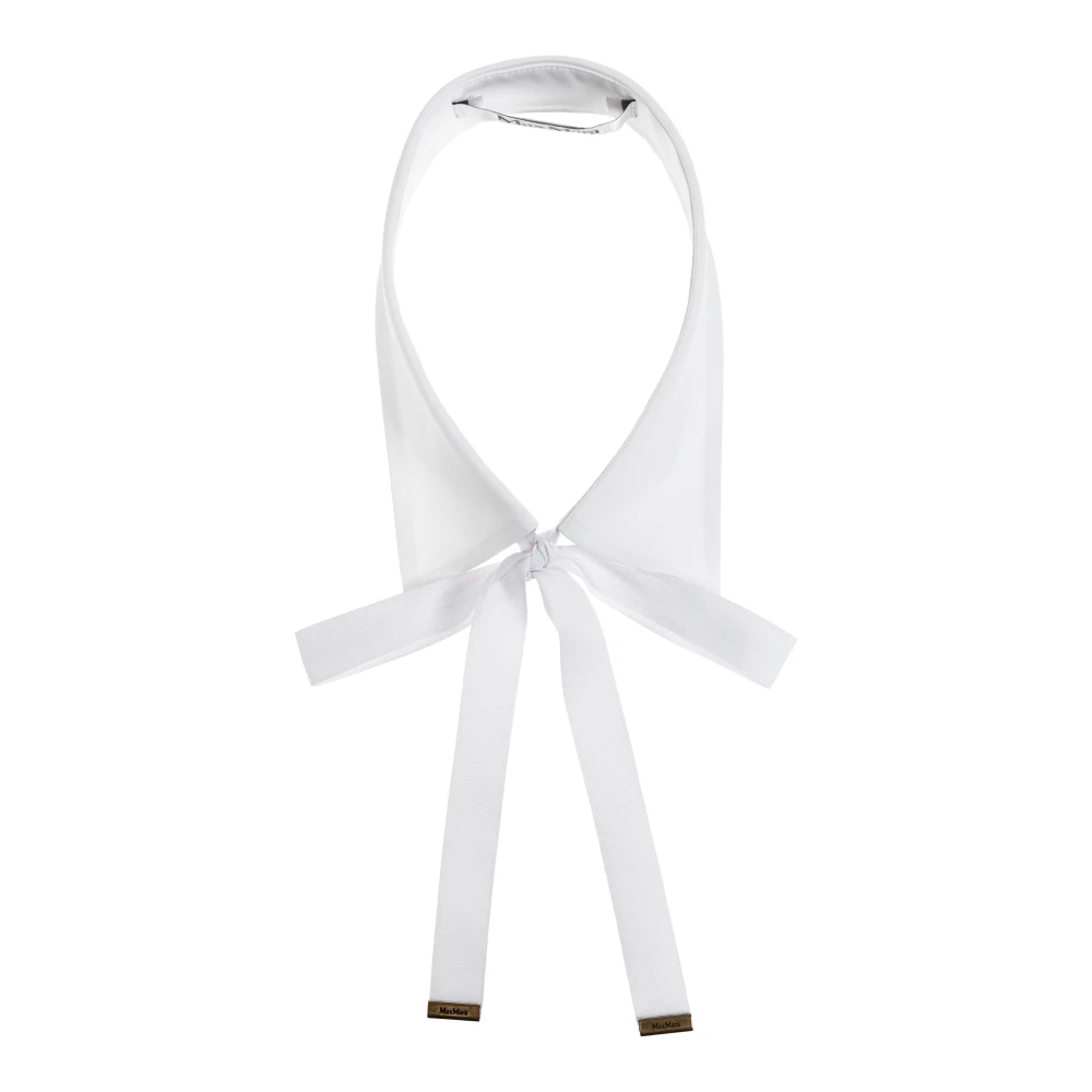 Max Mara Kraag Giro White Dames