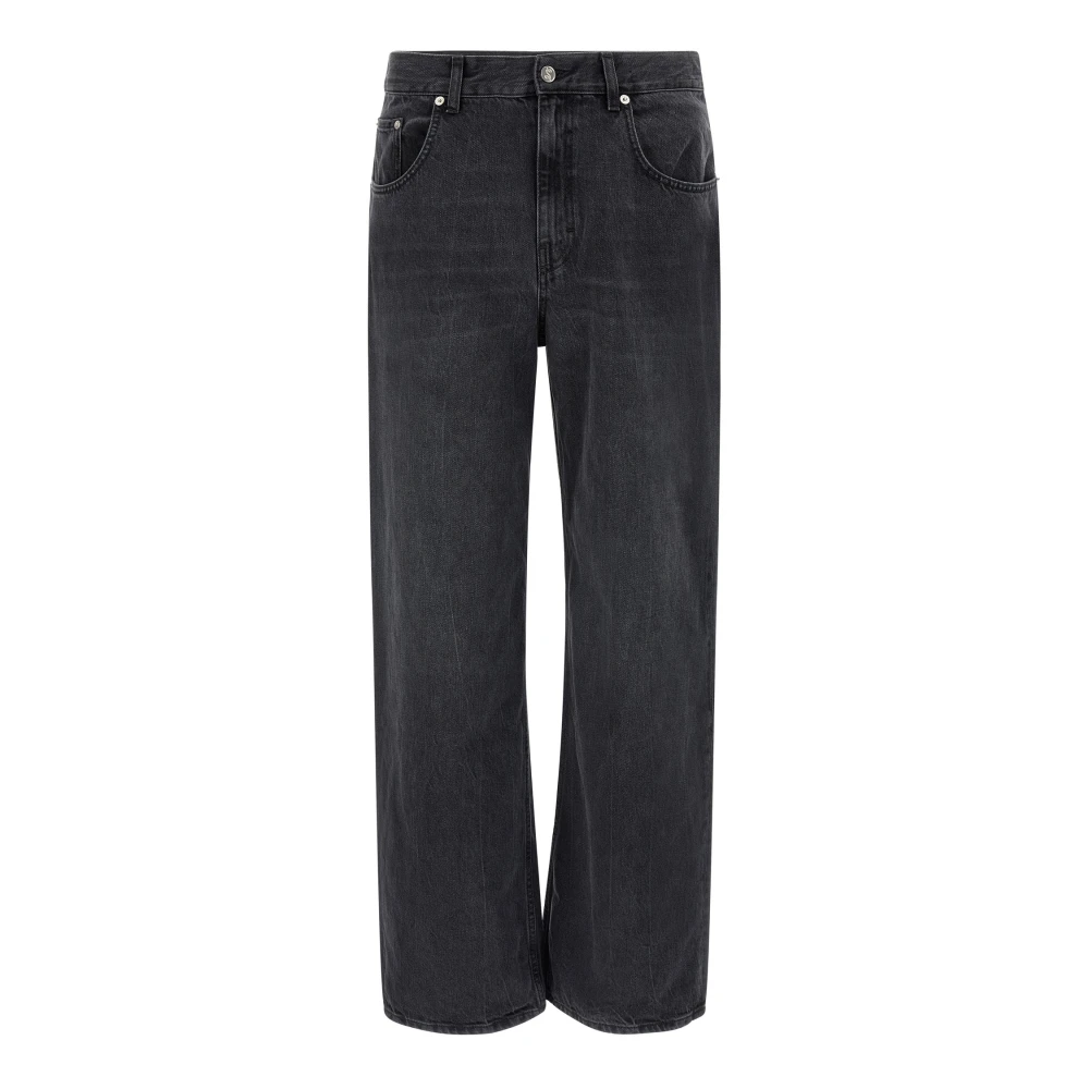 Séfr Black Straight Fit Jeans, Male, W31, Relaxed Straight Jeans