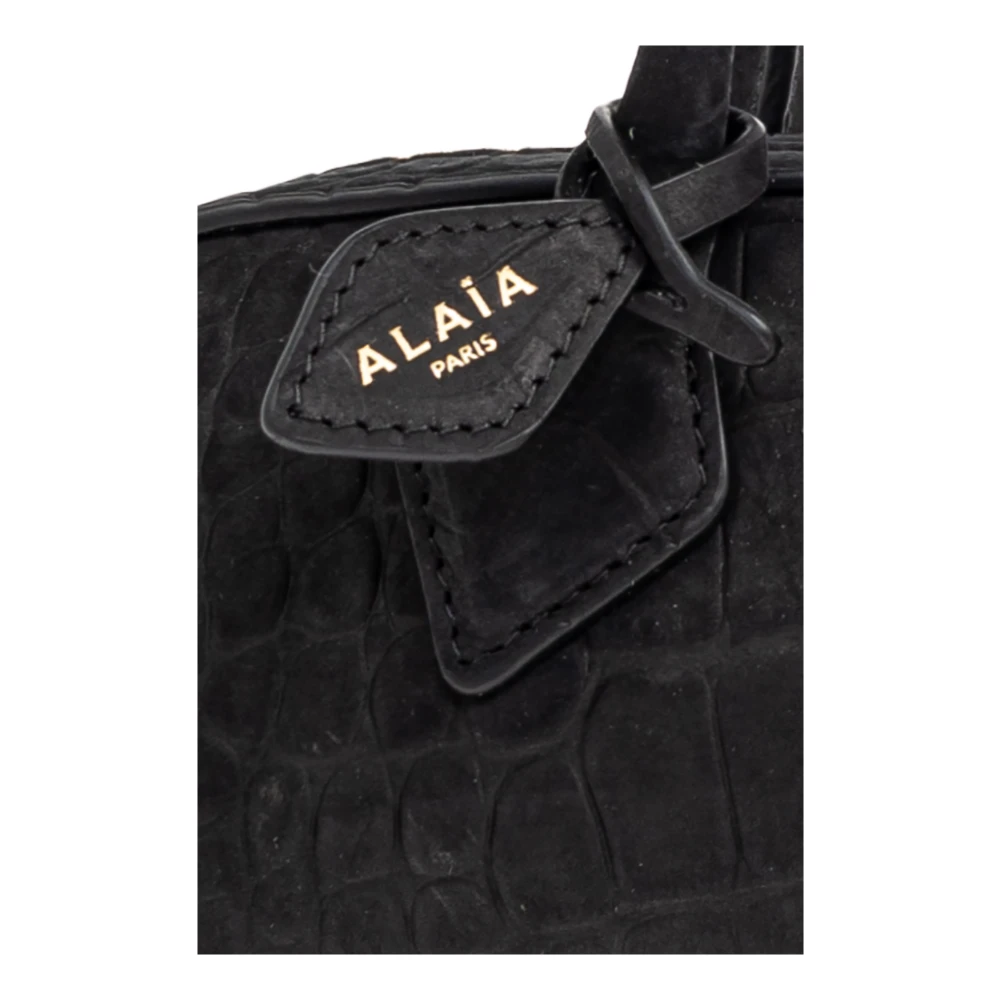 Alaïa Schoudertas Le Teckel Klein Black Dames