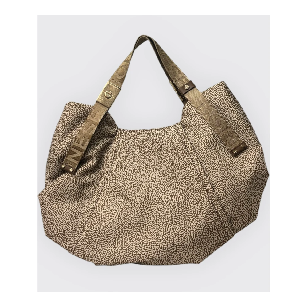 Borbonese Schoudertas Medium Stijl Green Dames