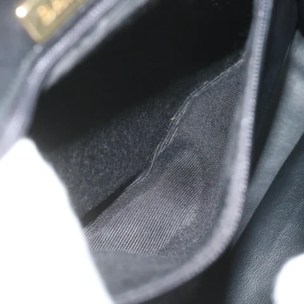 Bally Pre-owned Leather shoulder-bags Black Dames
