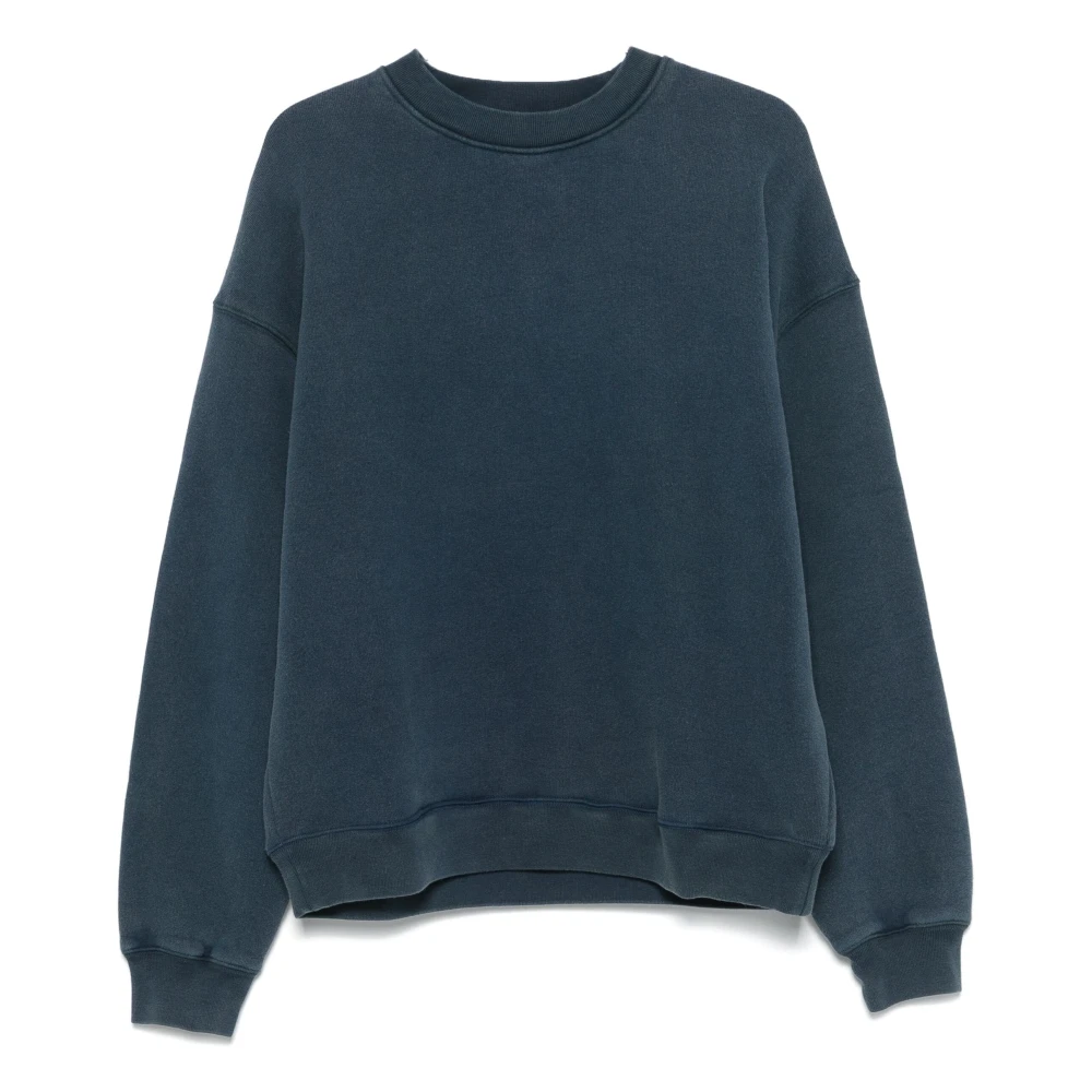 Axel Arigato Men's Blue Sweatshirts, Xl, Typo Embroidered Sweatshirt