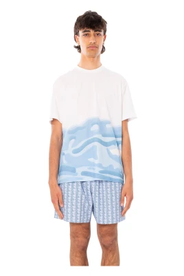 Maxi Croc Print Relaxed Tee