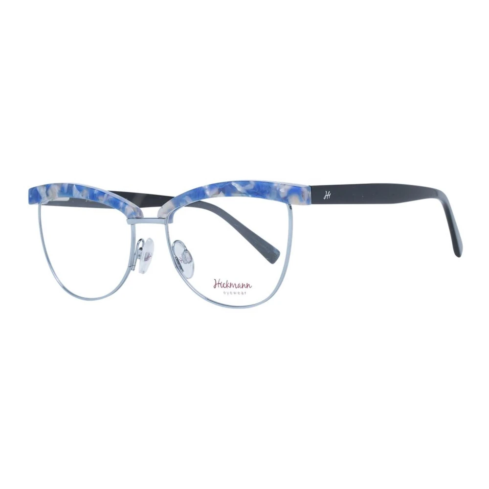 Ana Hickmann Blauwe Vierkante Volledige Rand Optische Monturen Blue Dames