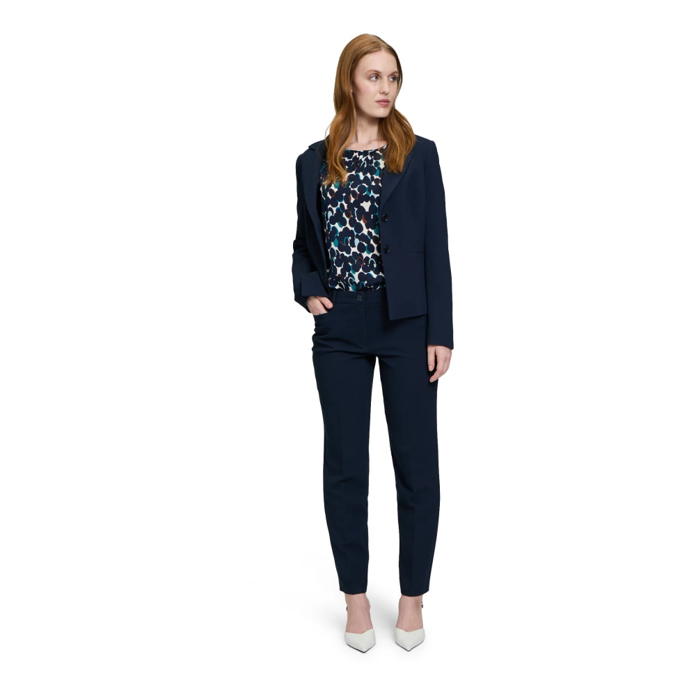 Betty Barclay Relaxed Fit Businessbroek Blue Dames