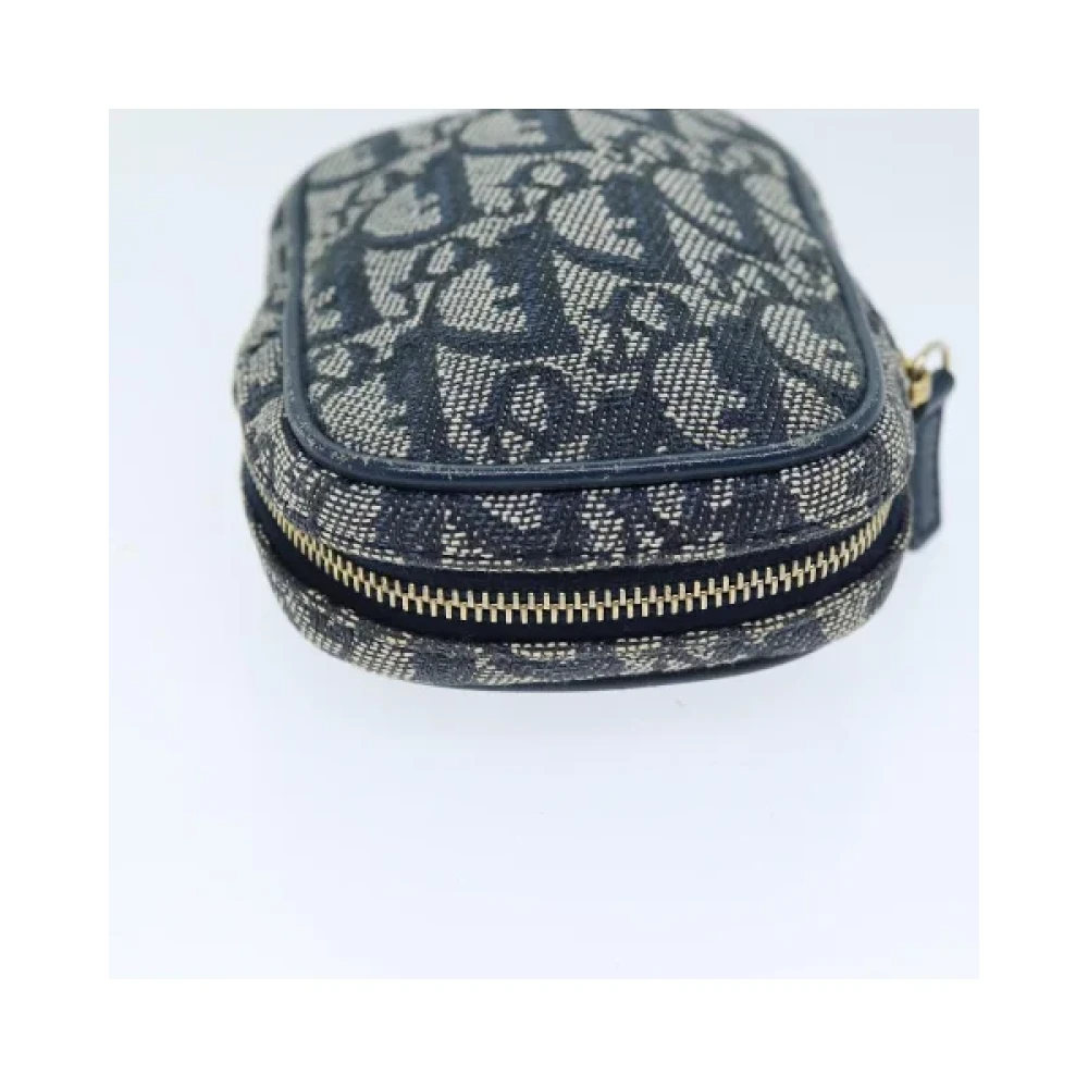 Dior Vintage Pre-owned Canvas dior-bags Blue Dames