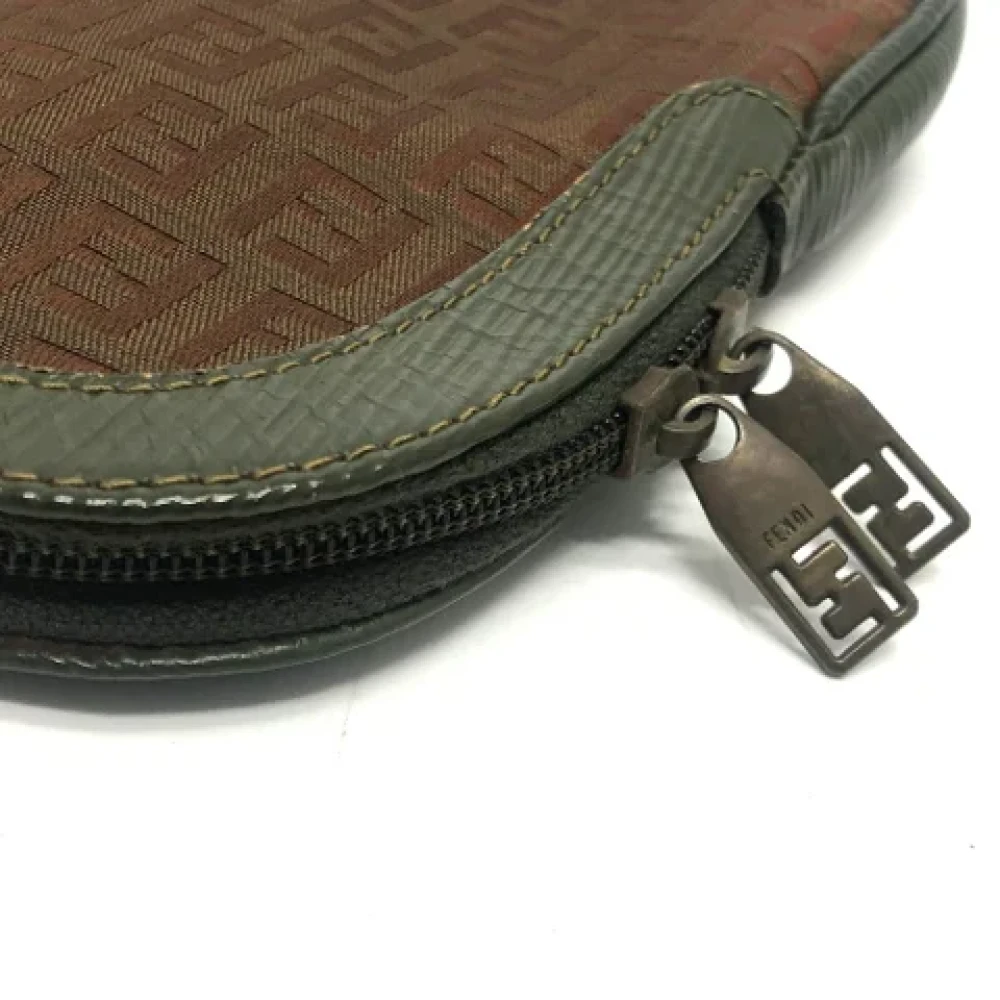 Fendi Vintage Pre-owned Fabric fendi-bags Brown Dames