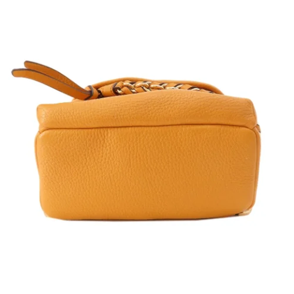 Michael Kors Pre-owned Fabric backpacks Yellow Dames