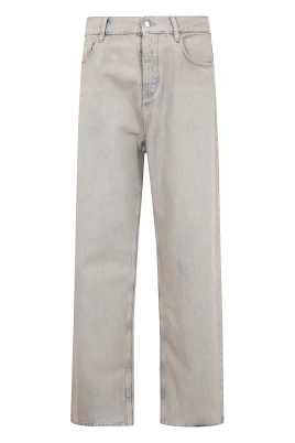 Baggy Tvättade Jeans