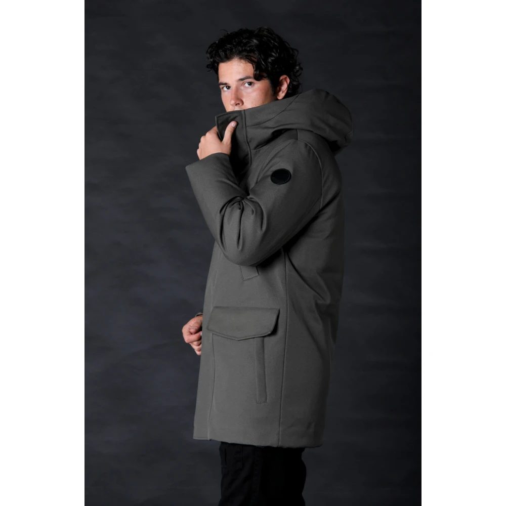 Mason's Winterparka Donkergroen Limited Edition Green Heren