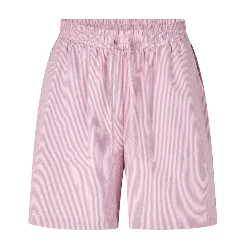 Lollys Laundry Women's Pink Striped Summer Shorts & Knickers - Short Shorts - L - Shorts