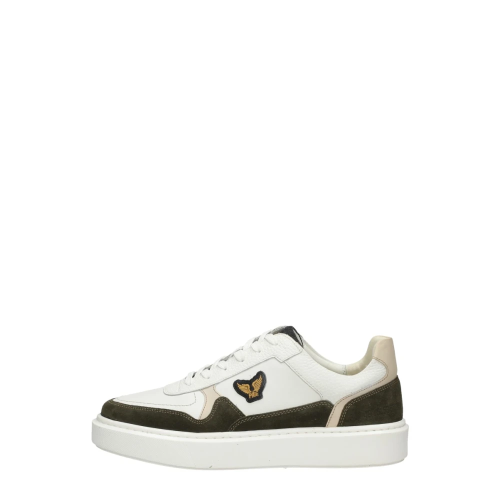 PME Legend Stoutman Veterschoenen Laag Heren Schoenen Wit