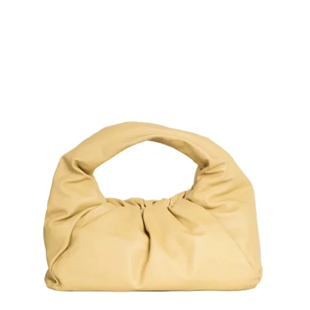 Bottega Veneta Vintage Pre-owned Leather handbags Beige Dames