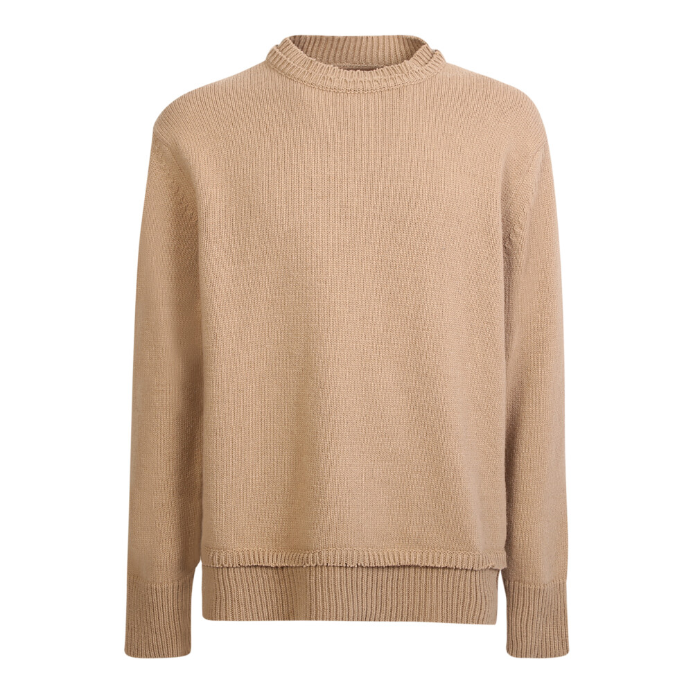 【関税&送料込】Maison Margiela Melange Cappuccino Cotton Bl Maison Margiela logo-embroidered Cotton Hoodie | Black