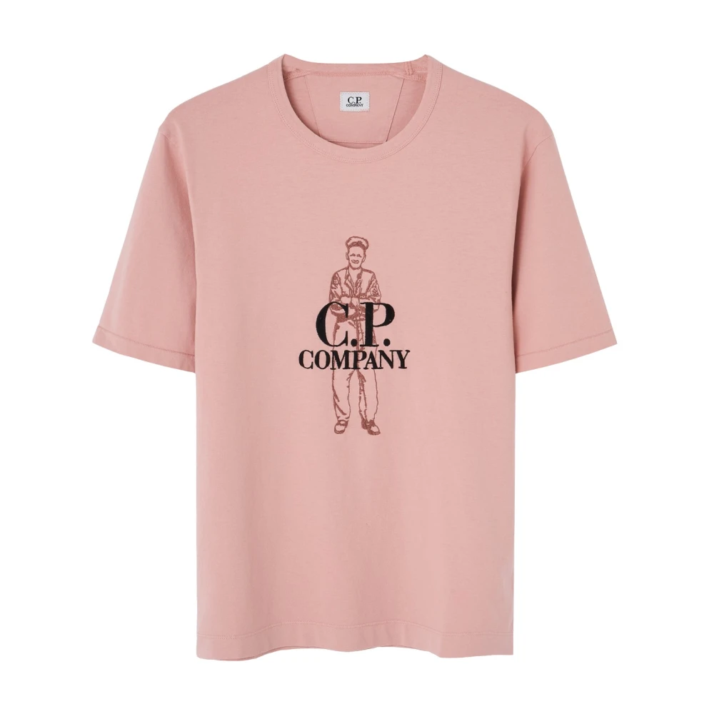 C.P. Company Stijlvolle Overhemden Collectie Pink Heren